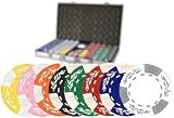 New 750 Real Clay 11.5 gram Crown Wheatear Casino Poker Chips Set