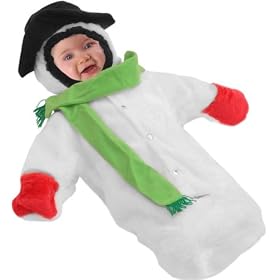 Newborn Baby Snowman Christmas Costume (0-6 Months)