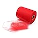 KING DO WAY Tulle Roll Spool 6 Inch x 100 Yards (300FT) Wedding Party Decoration Red