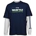 Reebok Seattle Seahawks Navy Blue-White Package T-Shirt Combo Set