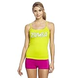 Zumba Fitness LLC Women's Allure Spaghetti Tank Top, Zumba Green, Small