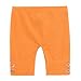 Orange Knee Length Rhinestone Button Leggings Toddler Girls 2T