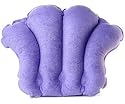 Spa Sister Cotton Terry Bath Pillow - Lavender