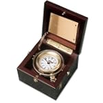 US Naval Institute Weems & Plath Gimbal Box Clock