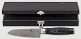 GR�WE� Wild-Damaszener Santokumesser 12,5 cm Klinge, 67 lagig mit Micartagriff