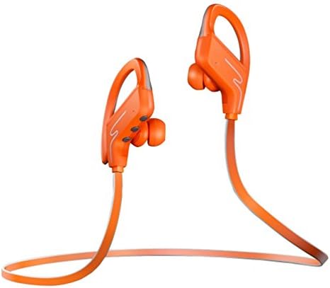 Phrond Bluetooth Headphones Bluetooth 4.1 Wireless In ear Earphones Noise Cancelling Earbuds with Microphone and Volume control Headset For iPhone iPod iPad and all Android smartphones Tablet (Orange)