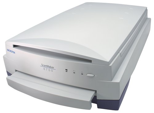 Microtek ScanMaker 8700 Silver Flachbettscanner