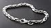 Men's Wildthings Sterling Silver Oval Popcorn Bracelet