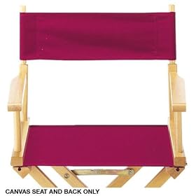 Canvas Seat And Back