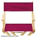 Traditional style Seat & Back Canvas Wine