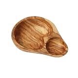Olive Wood Olive Dish - for serving olives - 14cm