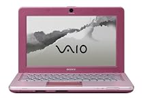 Sony VAIO VPC-W111XX/P 10.1-Inch Pink Netbook - 2.5+ Hour Battery Life