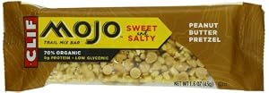 Clif Mojo Bar, Peanut Butter Pretzel, 1.59 Ounce Bars, 12 Count