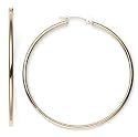 14k Yellow Gold Hoop Earrings