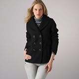 Women's short reefer jacket