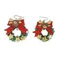 Christmas Costume Accessories | Flashing Christmas Ear-Rings