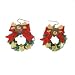 Christmas Costume Accessories | Flashing Christmas Ear-Rings