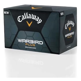 Callaway Ball Warbird Plus Golf Balls (12-Pack)