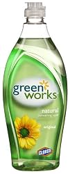 Greenworks Natural Dishwashing Liquid Original, 22-Fluid Ounce Bottles (Pack of 12)