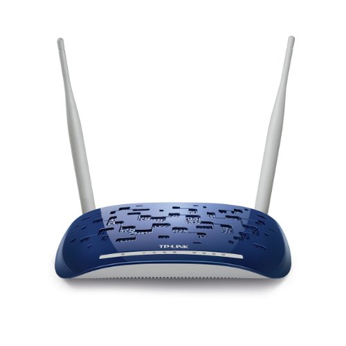 TP-LINK TD-W8960N Wireless N300 ADSL2+ Modem Router, 2.4Ghz 300Mbps, 802.11b/g/n, Splitter, 2x 3dBi detachable antennas