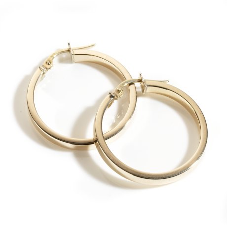 9ct Gold 20MM Creole Earrings