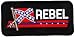 Rebel Flag Embroidered Patch Confederate Civil War Iron-On Emblem