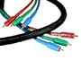 BetterCables 12M (39.36 ft) REFERENCE 3-Channel Silver Serpent Component Video Cable RCA/RCA