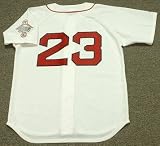 DENNIS OIL CAN BOYD Boston Red Sox 1987 Majestic Throwback Home Baseball Jersey