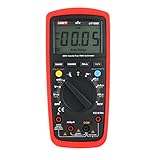 UNI-T UT139B DMMデジタルマルチメータ レッド＆グレー（オートレンジング/オートパワーオフ/True RMS NCV 4000/キャパシタンス/ 周波数テスト）