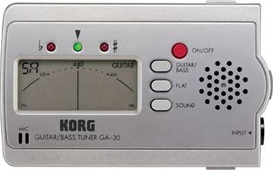 Korg GA-30 Ultra Compact Guitar and Bass Tuner