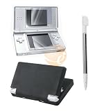 Black Skin + Stylus Touch Pen + Protector for NDS LITE