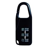 Just Padlock J.P.ロック 番号可変式符号錠 JP-121 ブラック