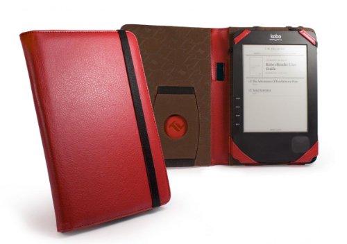 Tuff-Luv Embrace Case for e-readers compatible with Kobo Wifi / Kobo Arc / Google Nexus 7 / Asus Memo Pad 7 / Lenovo Idea Tab - red