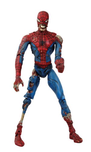 ���������ɥ��쥯�� Marvel Select - Action Figure: Marvel Zombies - Spider Man �������� ������� ���᡼�� �ե��� �����꡼ ���� ư�� �̿���