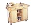 Home Styles 5099-95 Napa Center Kitchen Cart, Natural