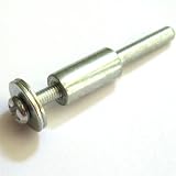 3pcs EXTRA LONG SCREW dremel MANDREL 1/8 Shank w/1/8 Screw = 1/2 LONG