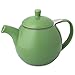 FORLIFE Curve Teapot with Infuser, 24-Ounce, Ivy