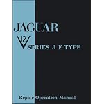 Jaguar E-Type V12 Series 3 Workshop Manual (Official Workshop Manuals) book cover