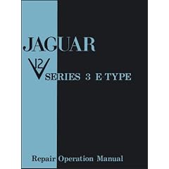 Jaguar E Type V12 Series 3 Operating, Maintenance and Service Handbook