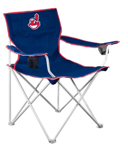 Cleveland Indians Deluxe Adult Folding Logo Chair