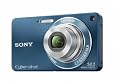 Sony DSC-W350 14.1MP Digital Camera with 4x Wide Angle Zoom with Optical Steady Shot Image Stabilization and 2.7 inch LCD (Blue)