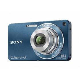 Sony DSC-W350 14.1MP Digital Camera Blue