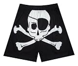 Skull and Crossed Bones Pirate Flag boxer shorts for men