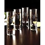 Playboy Bunny Shooter Shot Glasses - Set of 4