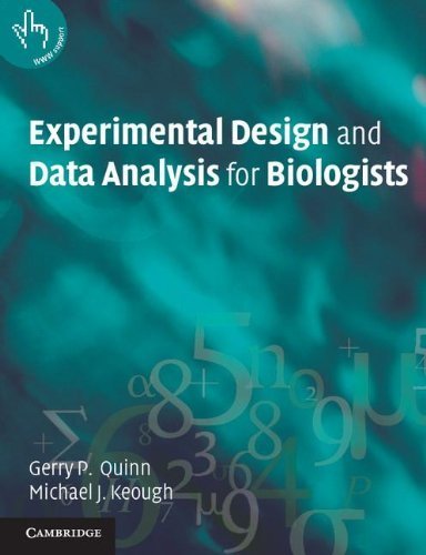 Experimental Design and Data Analysis for Biologists by Quinn, Gerry P. Published by Cambridge University Press 1st (first) edition (2002) Paperback