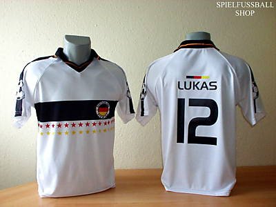 Deutschland Trikot “Stars” mit Wunschname + Nummer Kinder Größe 158