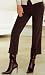Damen TREND 7/8 stretch Hose bordeaux Gr. 50