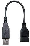 Mediabridge - USB Extension Cable - A-Male to A-Female - 6 inch
