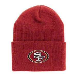 San Francisco 49ers NFL Red Classic Cuffed Knit Beanie Hat