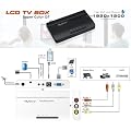 TV-Box TV schauen im Monitor ohne PC VGA Konverter